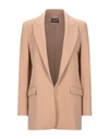 Atos Lombardini Suit Jackets In Camel