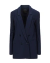 Pinko Suit Jackets In Dark Blue