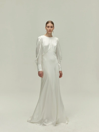 Viktoria Chan Leia Wedding Gown In White