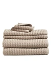 Dkny Quick Dry 6 Pieces Towel Set In Linen