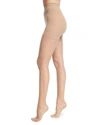 Donna Karan Nudes Tone-matching Tights W/ Sandal Toe In A01