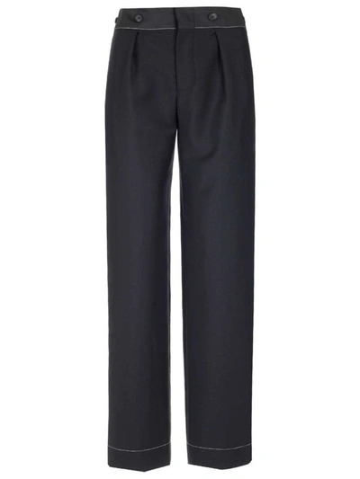 Lanvin Women's Black Wool Pants