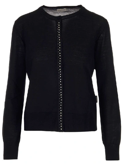 Moncler Women's Black Wool Cardigan