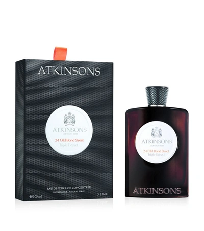 Atkinsons 24 Old Bond Street Triple Extract Eau De Cologne (100ml) In White