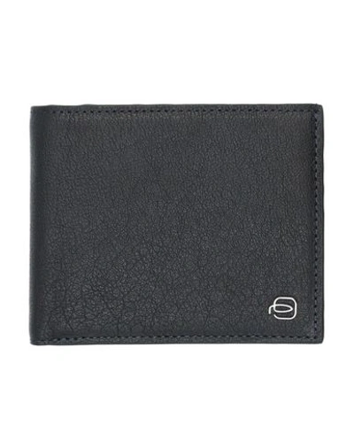 Piquadro Wallet In Dark Blue