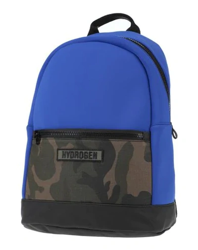 Hydrogen Backpack & Fanny Pack In Bright Blue