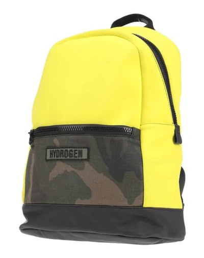 Hydrogen Backpack & Fanny Pack In Yellow