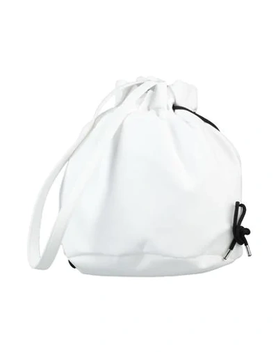 Mm6 Maison Margiela Backpacks In White
