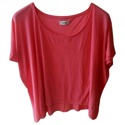Pre-owned Acne Studios Pink Viscose Top