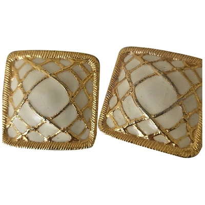 Pre-owned Lanvin Gold Metal Earrings