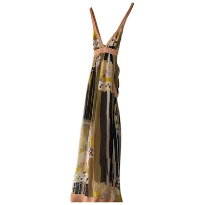 Pre-owned French Connection Maxi Dress In Multicolour