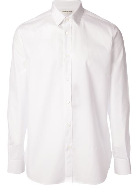 yves saint laurent white shirt