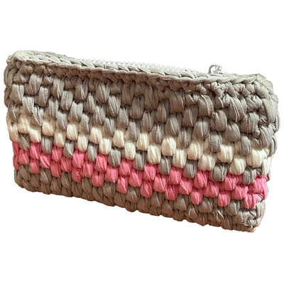 Pre-owned My Beachy Side Cotton Clutch Bag