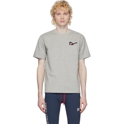 District Vision Tadasana Performance Short Sleeve Graphic Tee In Oatmeal