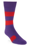 District Vision Fred Running Socks In Purple