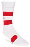 District Vision Fred Running Socks In White