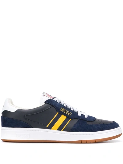 Polo Ralph Lauren Men's Polo Court Sneakers Men's Shoes In Blue