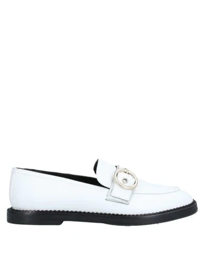 Atos Lombardini Loafers In White
