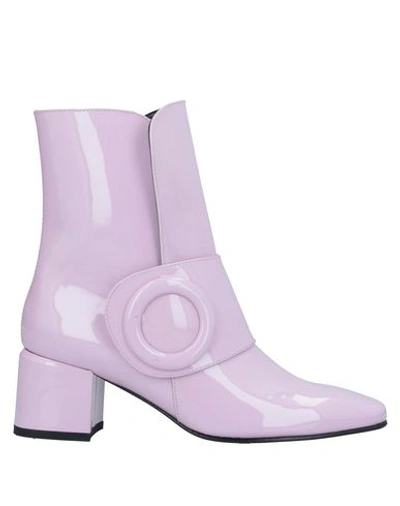 Boyy Ankle Boot In Lilac