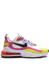 Nike Air Max 270 React Se Sneaker In White/light Thistle/black