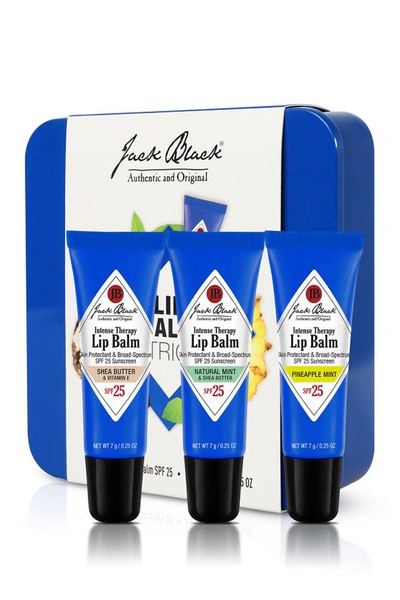 Jack Black Full Size Intense Therapy Lip Balm Spf 25 Sunscreen Set