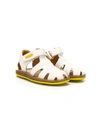 Camper Kids' Bicho Cut-out Detail Sandals In Light Beige