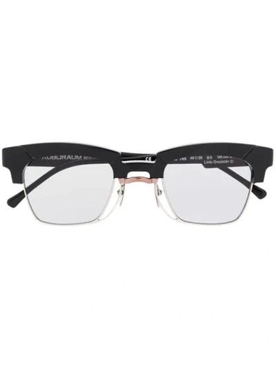 Kuboraum Square-frame Sunglasses In Black