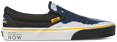 Pre-owned Vans  Slip-on National Geographic In Black/white-yellow