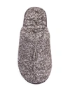 Barefoot Dreams The Cozychic Memory Foam Slipper In Heathered Graphite White