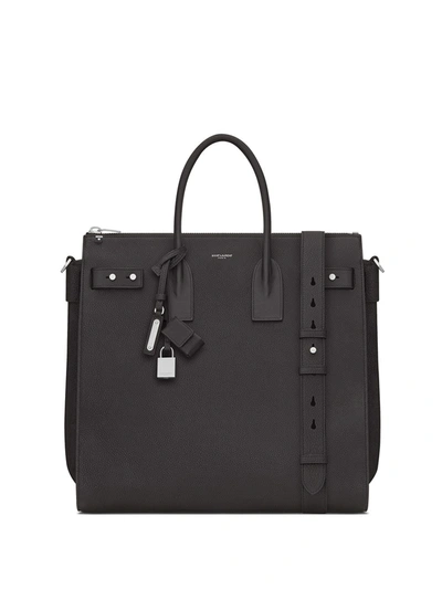 Saint Laurent Sac De Jour Tote Bag In Black