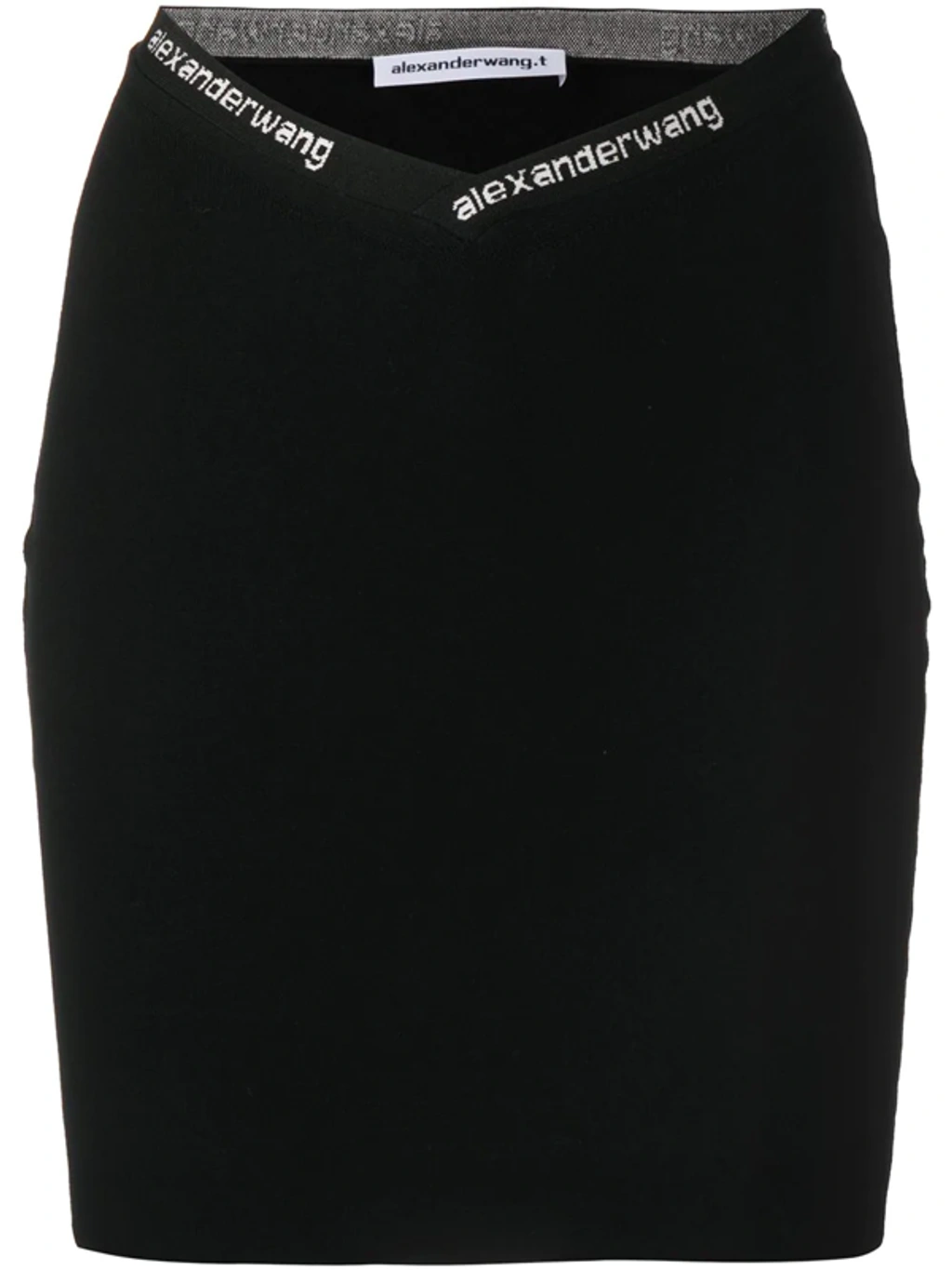 Alexander Wang T Alexanderwang.t Bodycon Mini Skirt In Black