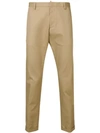 Dsquared2 Brad Fit Chino Trousers In Neutrals