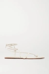 Tkees Jo Suede And Leather Sandals In Cream