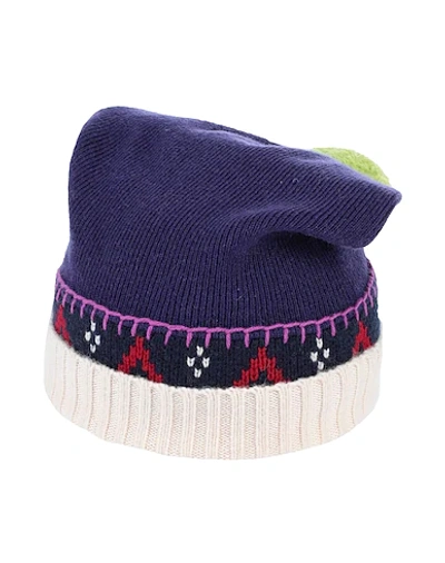 Burberry Hats In Purple