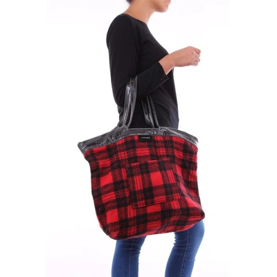 Momoní Momonì Hand Bags Hand Bags Women Red And Black