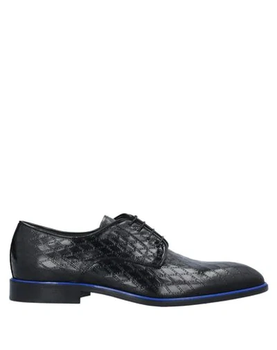 Giovanni Conti Lace-up Shoes In Black