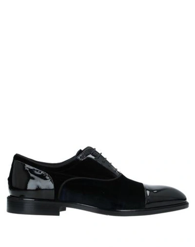 Giovanni Conti Laced Shoes In Black