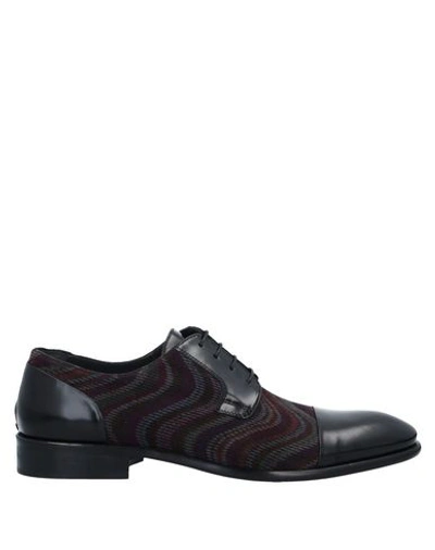 Giovanni Conti Lace-up Shoes In Black