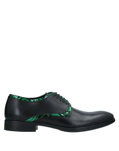 Giovanni Conti Laced Shoes In Black