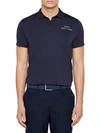 J. Lindeberg Alan Regular-fit Technical Jersey Polo In Navy