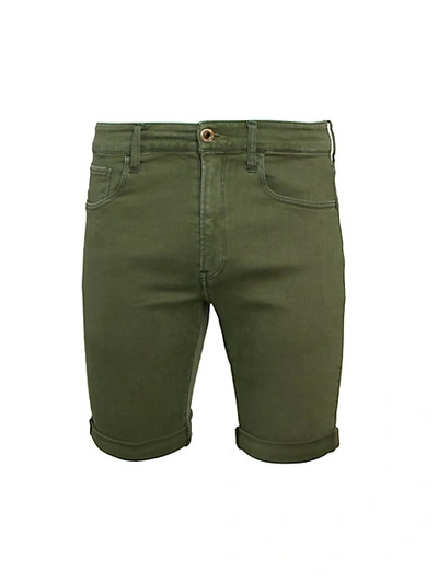 G-star Raw 3301 Slim Denim Shorts In Wild Rovic