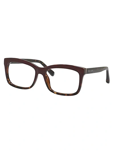 Bobbi Brown The Brooklyn 53mm Rectangular Reading Glasses In Burgundy Havana