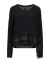 Manila Grace T-shirts In Black