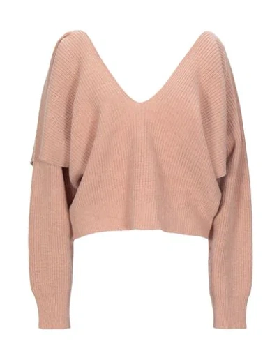 Circus Hotel Sweaters In Pale Pink
