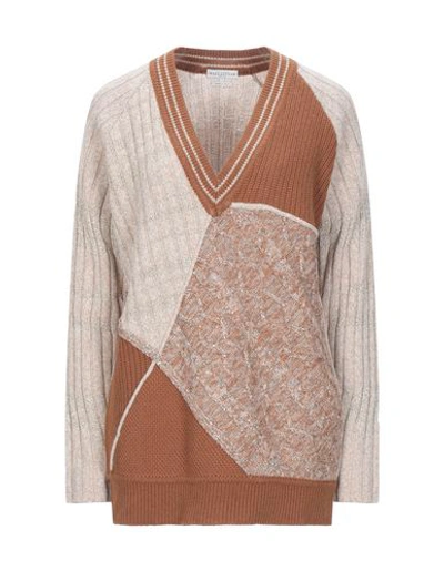 Ballantyne Sweaters In Beige