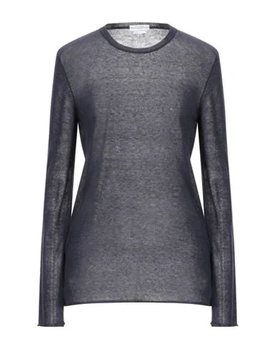 Ballantyne Sweaters In Dark Blue