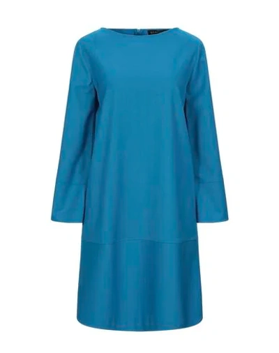 Gianluca Capannolo Short Dresses In Azure