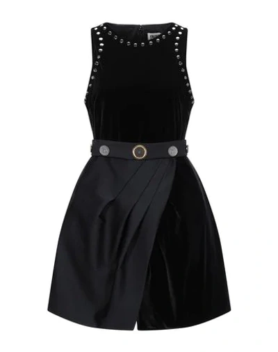 Fausto Puglisi Short Dresses In Black