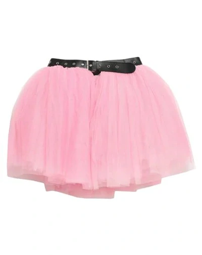 Moschino Mini Skirt In Pink