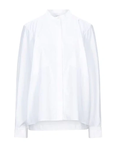 Maison Rabih Kayrouz Solid Color Shirts & Blouses In White